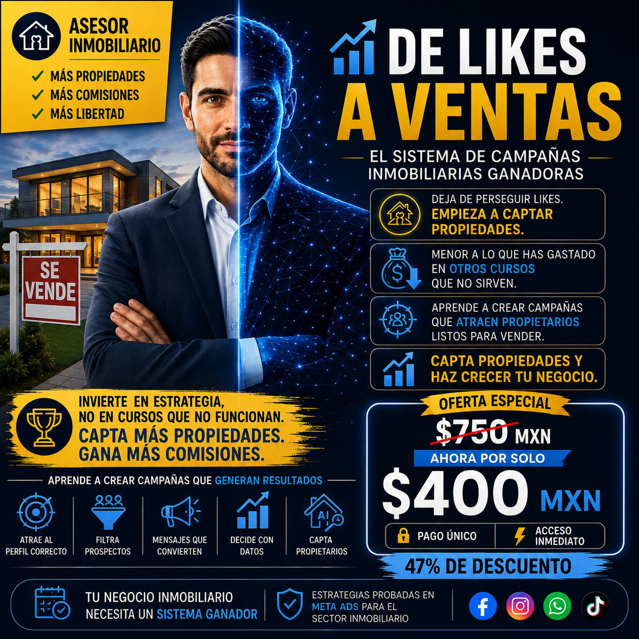 Curso De Likes a Ventas de Jorge Herrera